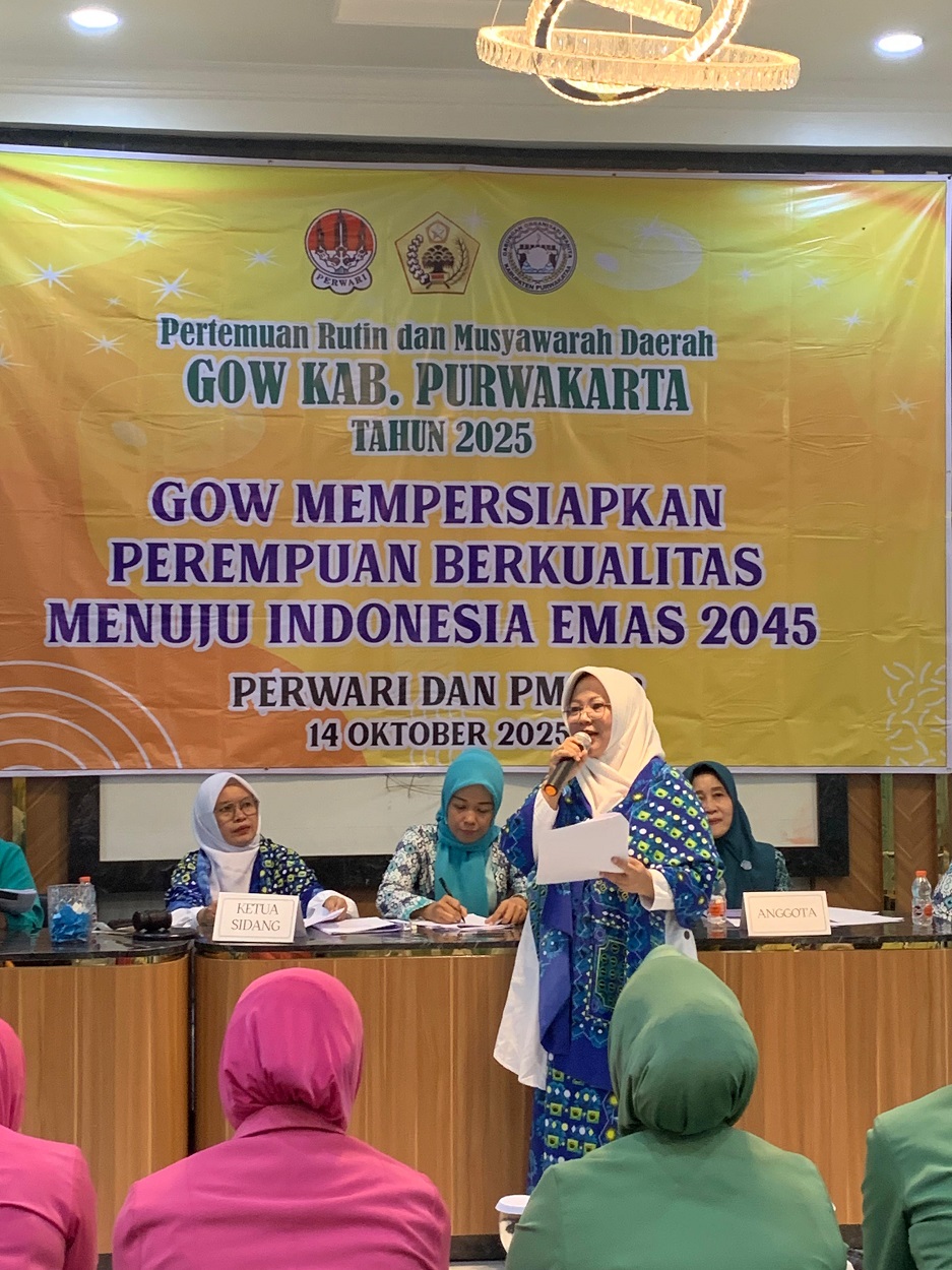 Dr. Hj. Ifa Faizah Rohmah, M.Pd Terpilih Sebagai Ketua GOW Kabupaten Purwakarta yang Baru