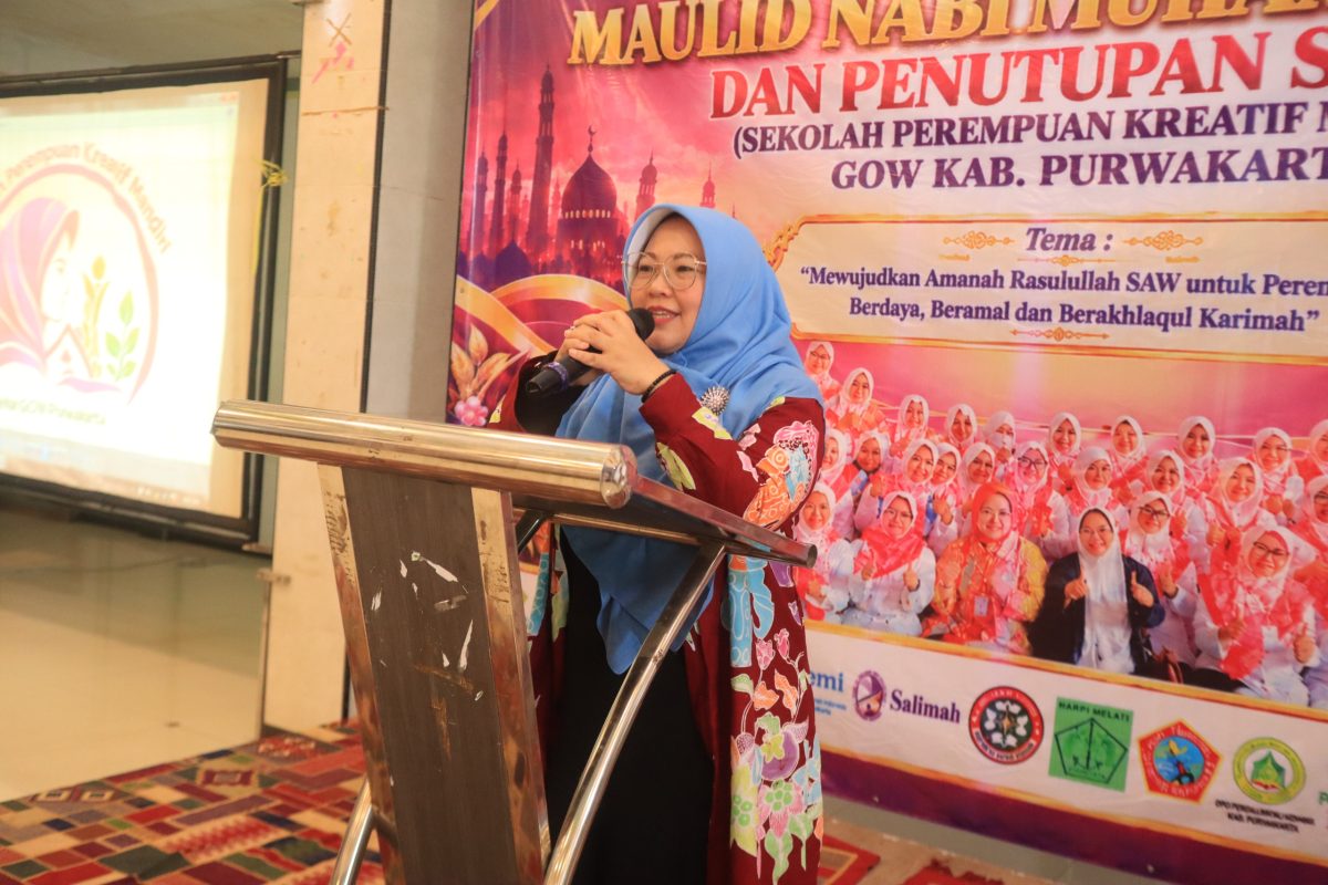 Tiga Bulan Belajar dan Bertumbuh, Penutupan SEKAR GOW Purwakarta Jadi Semangat Perempuan Berdaya